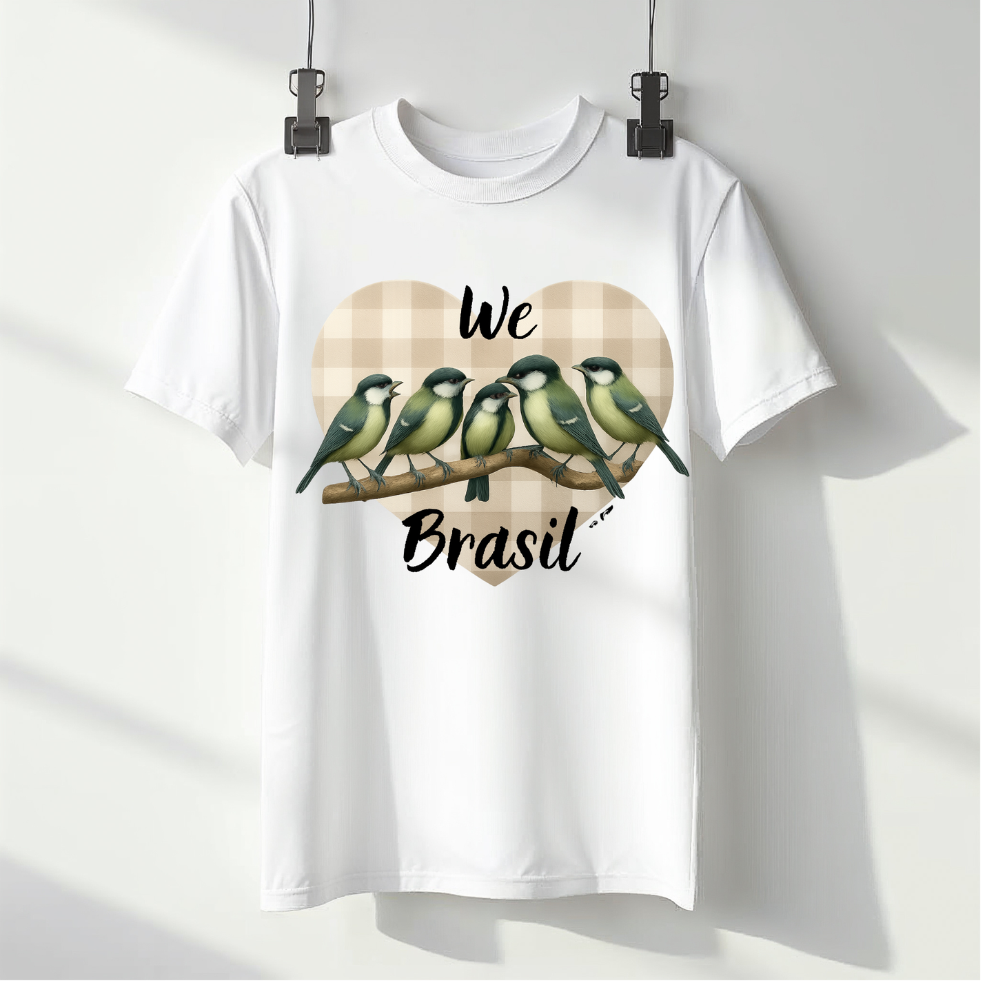 T-shirt We love Brasil