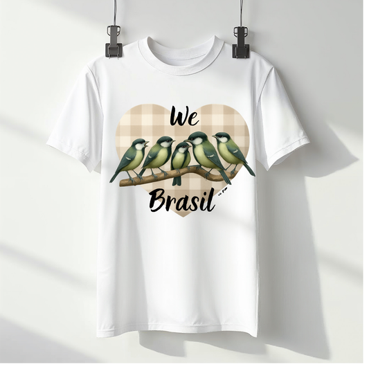 T-shirt We love Brasil